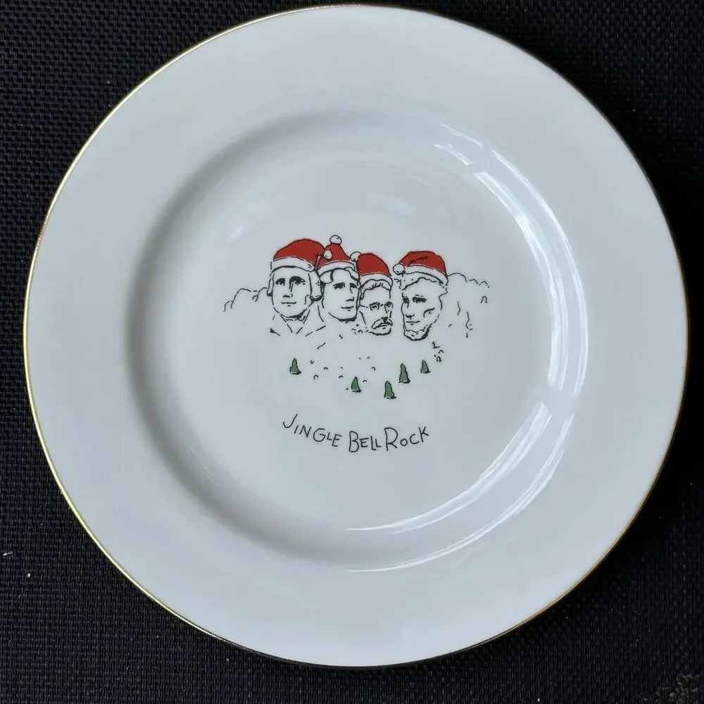 Merry Masterpieces Fine Porcelain Plate